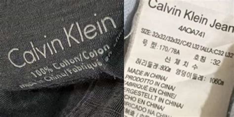 buty calvin klein made in china